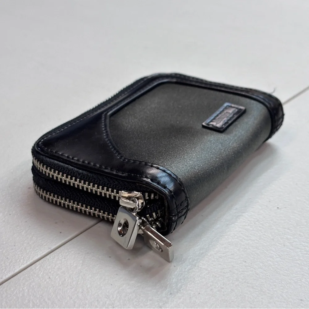 Aaron Irvin Design Group Small Leather/Nylon Wallet